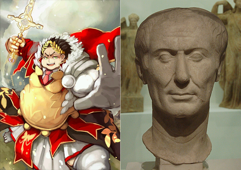 Illustration for article titled Legends of History, Meet Your Anime Counterparts